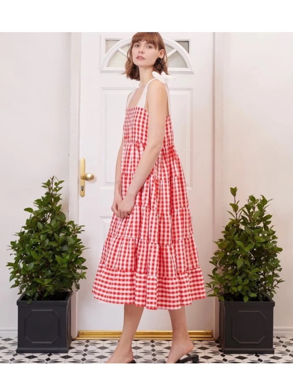 🎉Sister Jane 🍒 Love Note Gingham Dress